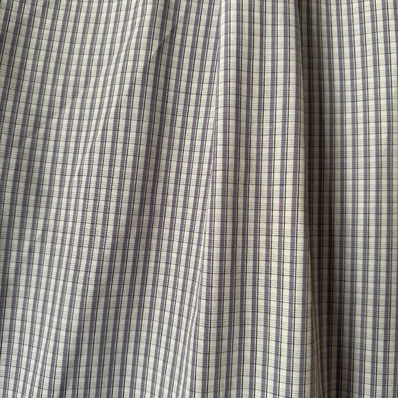 George Plaid Long-Sleeve Button-Down Shirt (Mens 16) - Picture 5 of 5